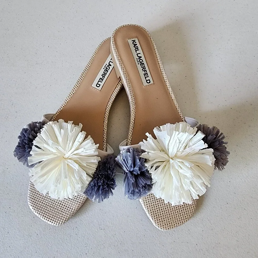 Karl Lagerfeld Slides "EUC" - Picture 11 of 14